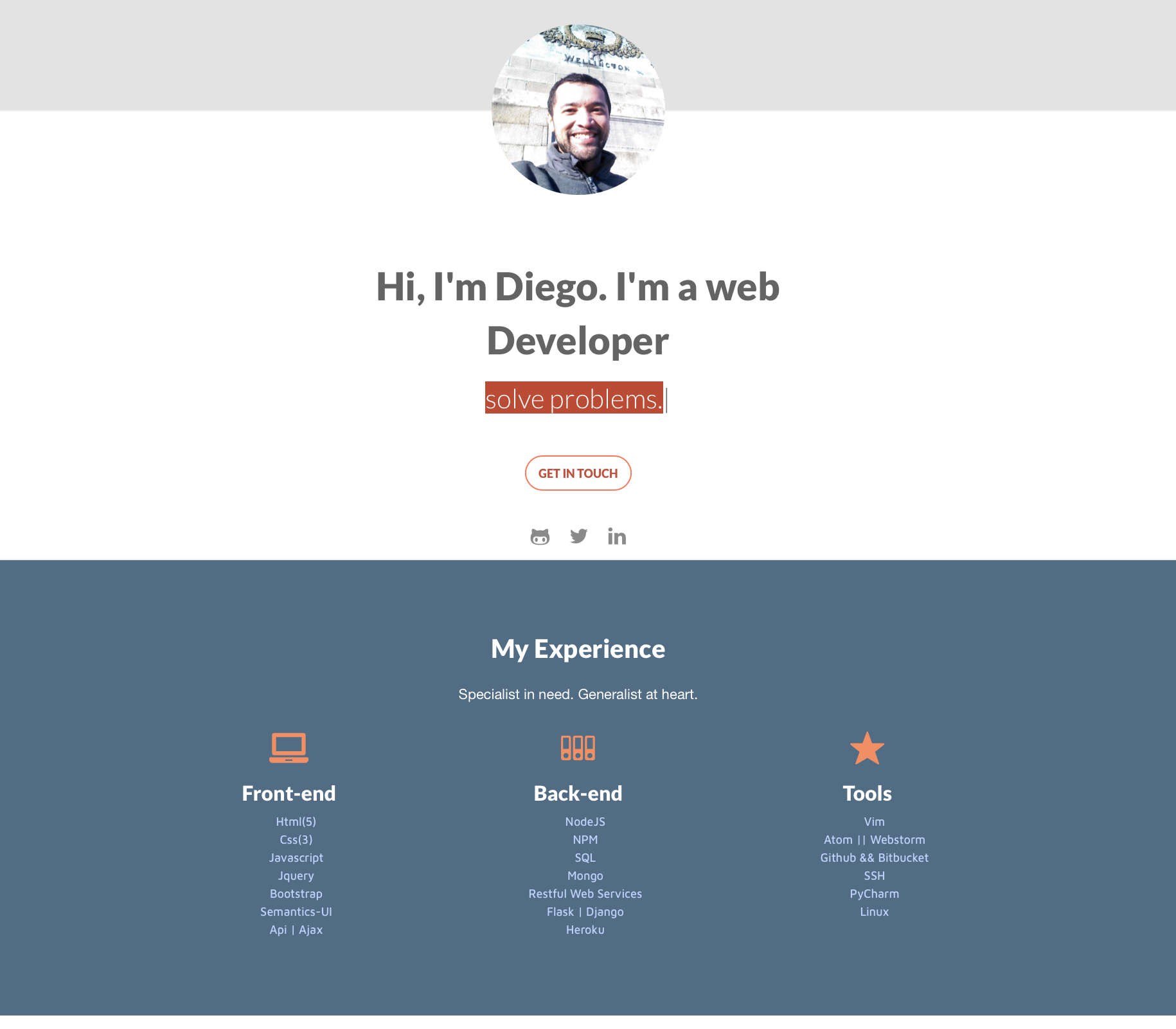 Functional Front-End Layout